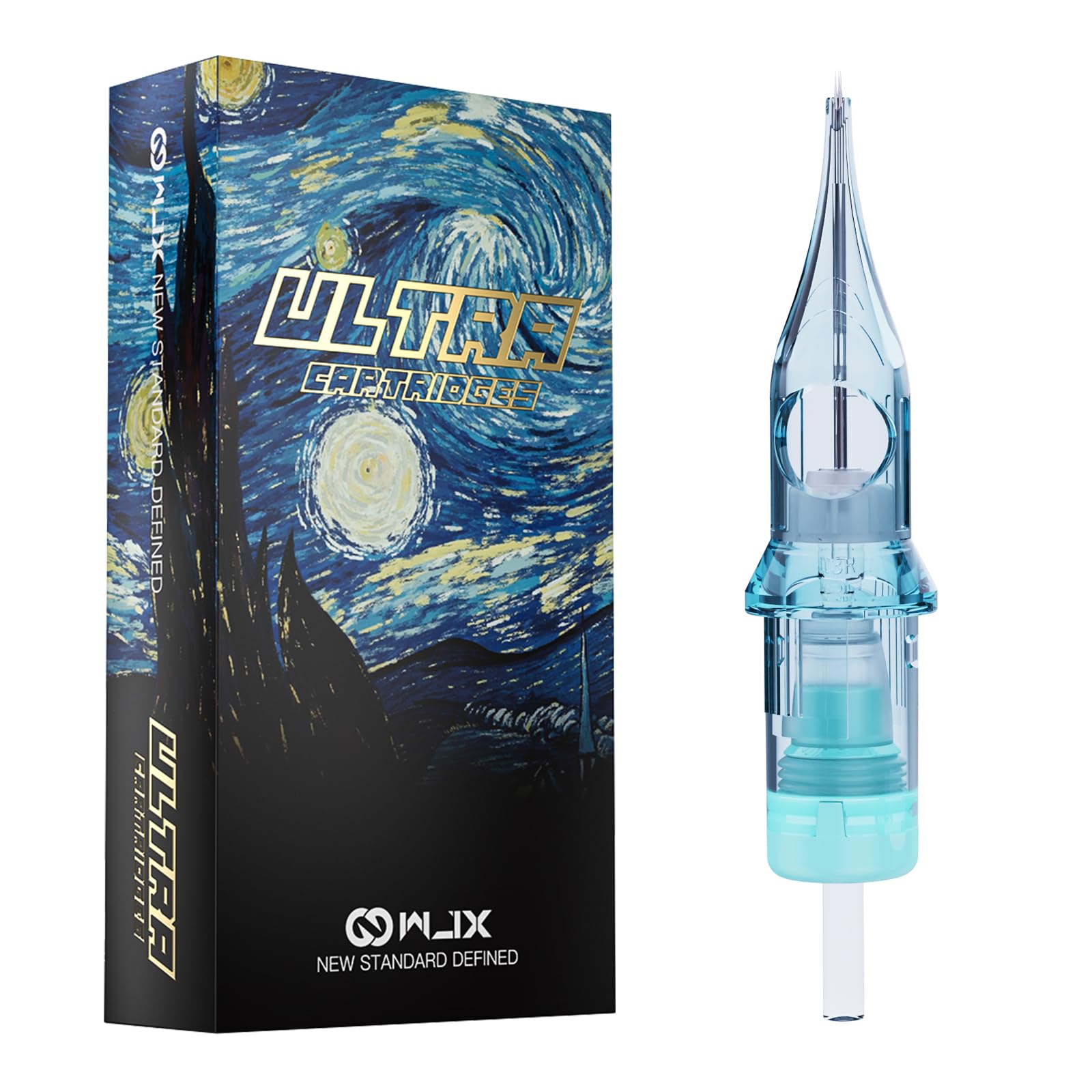 Wjx Ultra Tattoo Cartridges 1013RM Tattoo Needles 20Pcs Disposable Round Magnum Fits Different Tattoo Machines