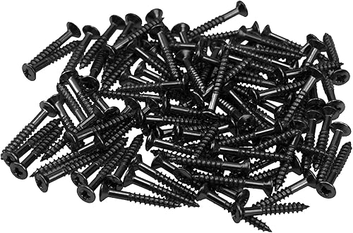 100 tornillos de montaje para anillo de pastilla Humbucker Yootones Guitarra Tornillos envolventes compatibles con Epiphone Les Paul Stratocaster SG