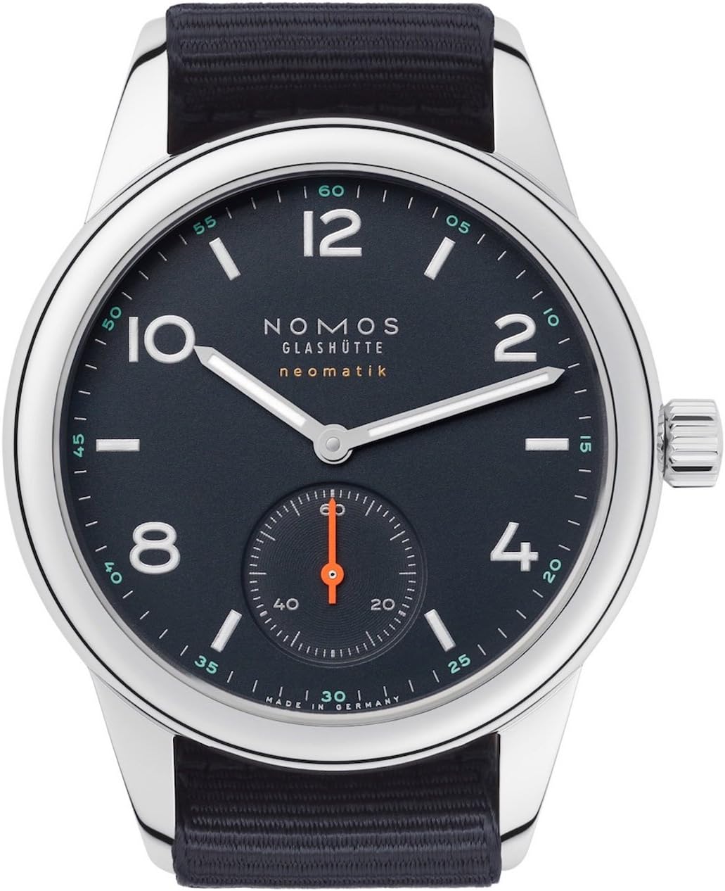 Nomos Club Neomatik Automatic Atlantic Blue Dial Men's Watch 741