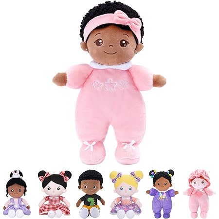 June Garden Personalized Sweet Dolly Frida - 10" Ultra Soft Baby Bear Doll With Custom Name