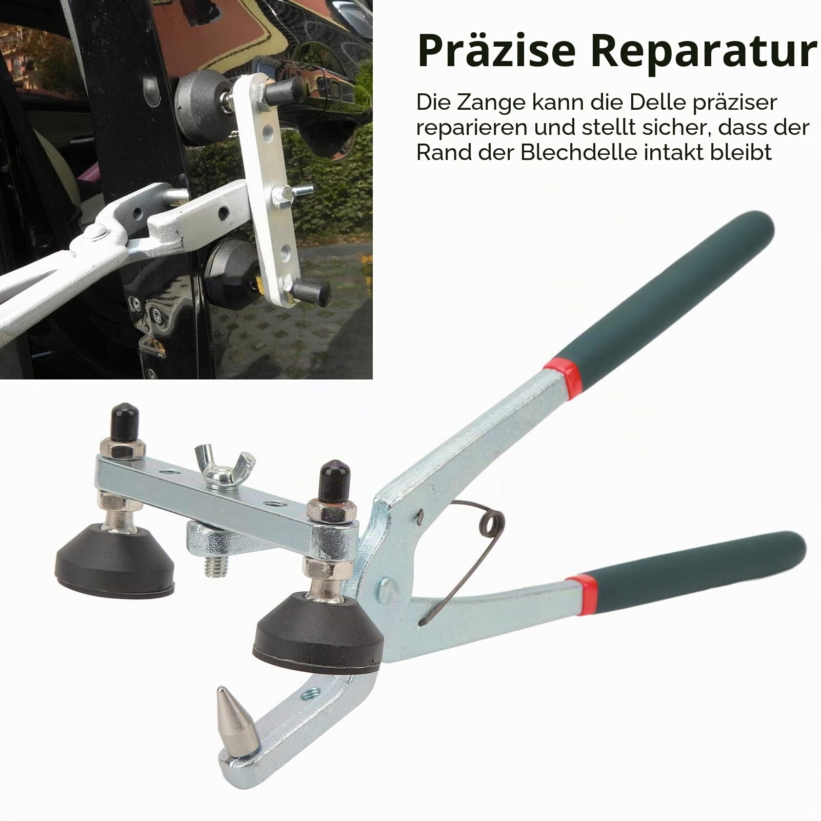 Akozon Ausbeulwerkzeug, Karosserie Werkzeug Auto Dent Repair Plier Blattkantenzange Hocheffizienz Universal Professional Fender Reparaturwerkzeug für Haustür
