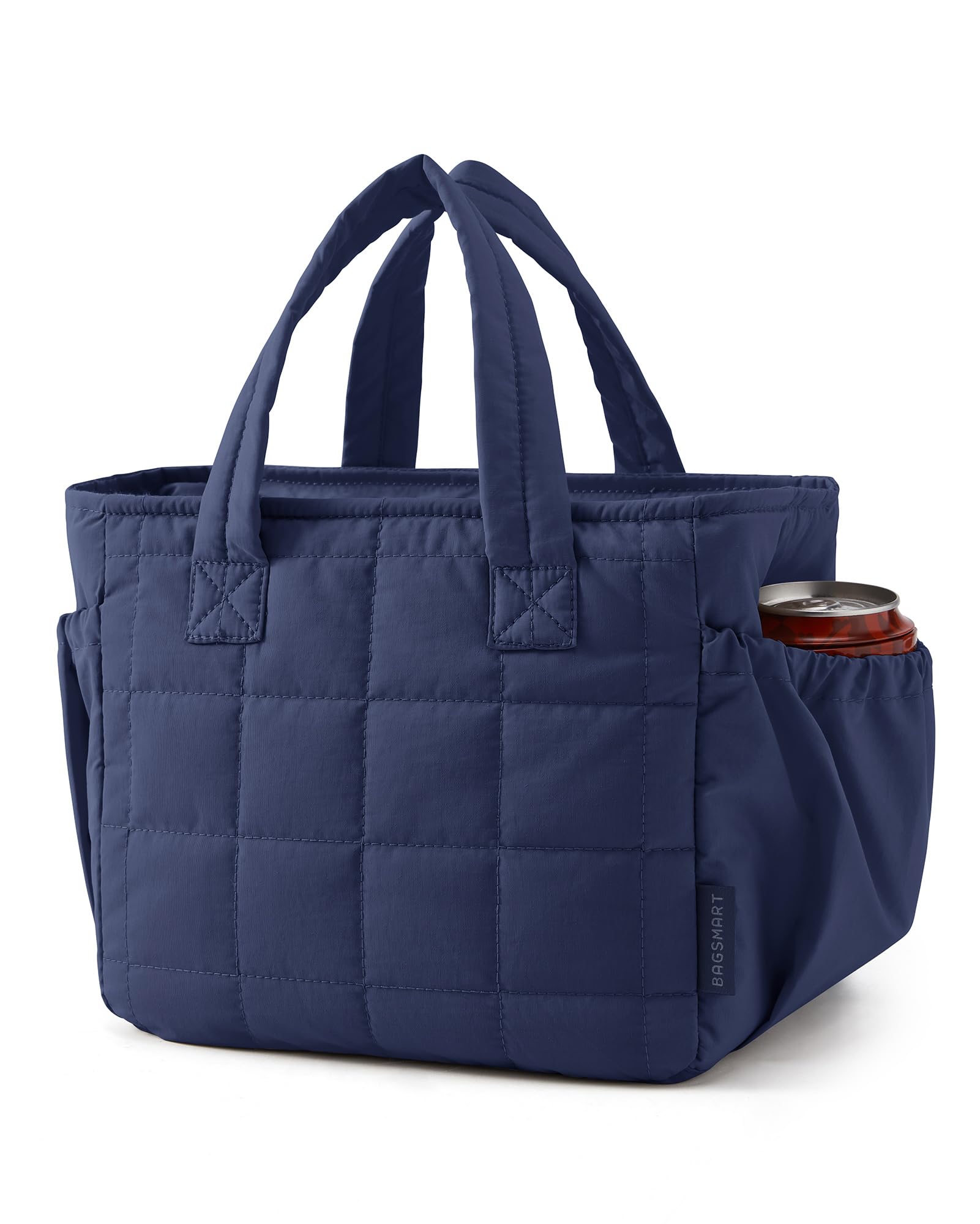 bagsmart Lunch Bags for Women, 6L Portable Insulated Lunch Bag Tote with Thermal Insulation Cool Bag, Lightweight Leakproof Quilted Lunch Box Adults for Work School Picnic