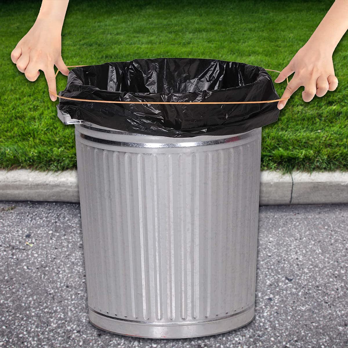 Lot De 50 Grandes Bandes élastiques En Caoutchouc Pour Poubelle - Fournitures De Bureau, école, Poubelle, 32cm/12.59in