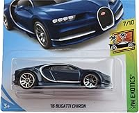 Vista 2 de Hot Wheels Exotics 7/10 '16 Bugatti Chiron 236/250, azul