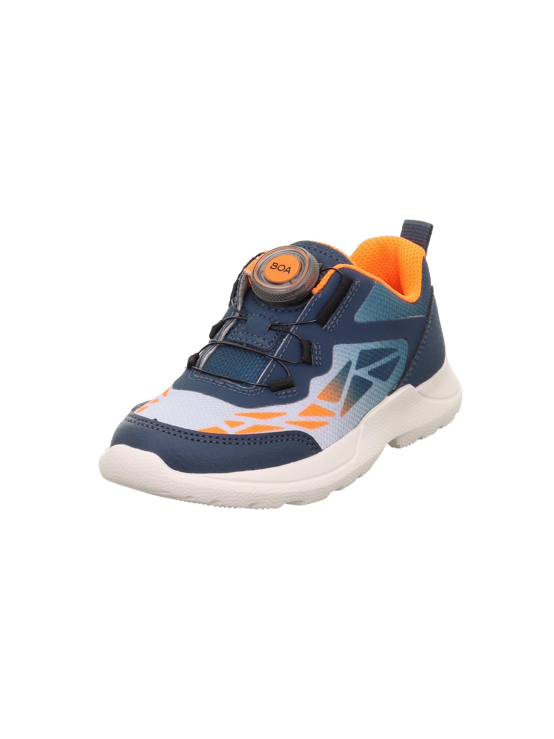 Superfit Rush Trainers, Blue/Orange 8020, 33 EU
