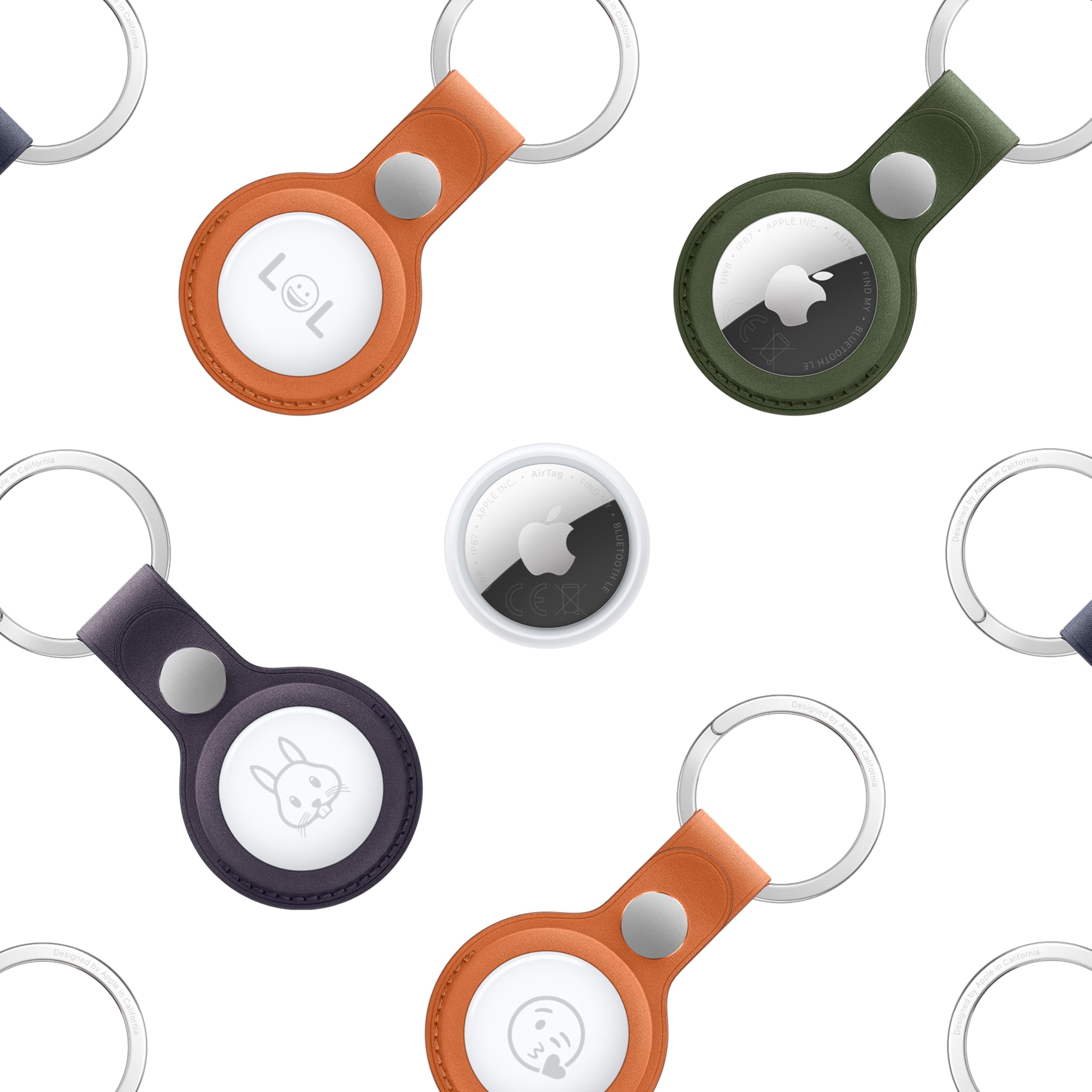 Apple AirTag (2. Generation): Tracker für Schlüsselbund, Portemonnaie und mehr: Ortungsgerät mit Ton, einfache Einrichtung mit einem klick über iPhone oder iPad, Schlüsselfinder für die genaue Suche
