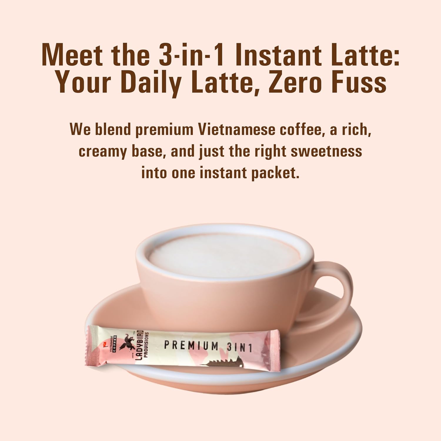 Ladybird Premium 3in1 Instant Latte (Pack of 2) image 4