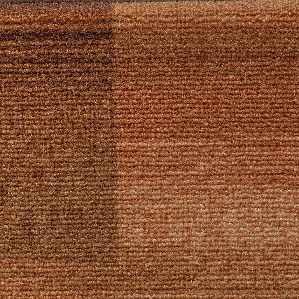 Tomostar Lot de 15 Marchettes d'escalier, Tapis d'escalier Autocollant Tapis pour Marche Protection d'escalier 15 pcs Marron 65x21x4 cm