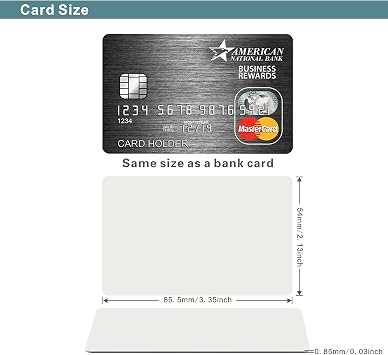 100pcs M1 Classic 1K 13.56MHZ RFID Smart Cards S50 Card ISO14443A M1 Cards Printable Blank RFID Cards for Access Control, Hotel Key cads, etc