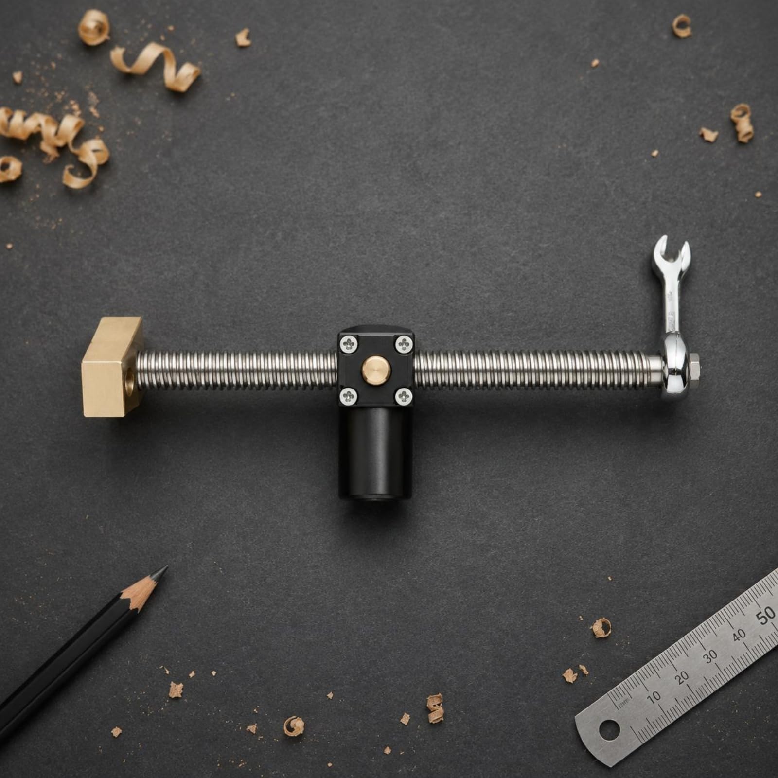 Étau Rapide Poignée Clé Étau Table Rapide Réglable Mâchoire Serrage D'atelier pour Bricoleurs, 19MM