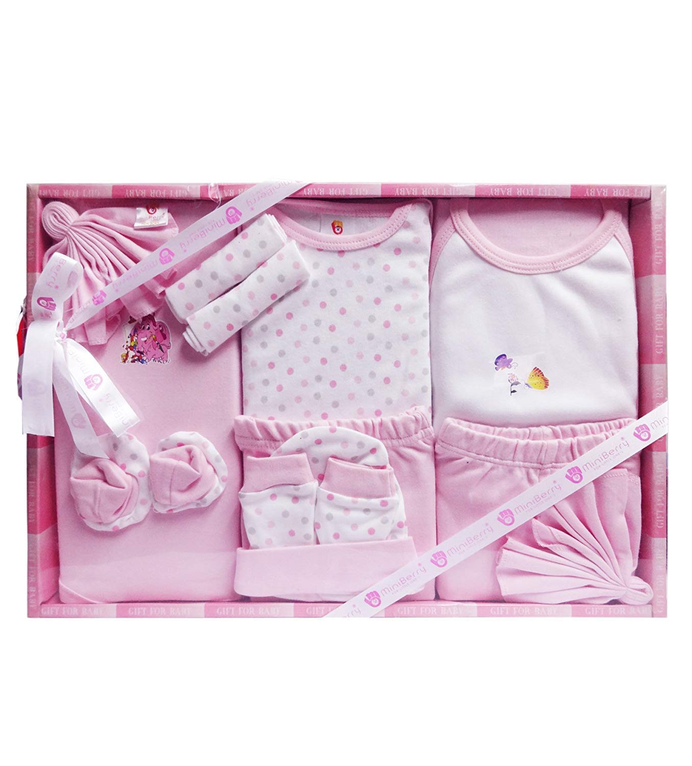See full amazon price history chart for MINI BERRY M D IMPEX BANGALORE 13 Piece Unisex Babys Gift Set (Pink) MINI BERRY M D IMPEX BANGALORE 13 Piece Unisex Babys Gift Set (Pink) (B07RHF2K8B) Amazon Price History, Amazon Price Tracker