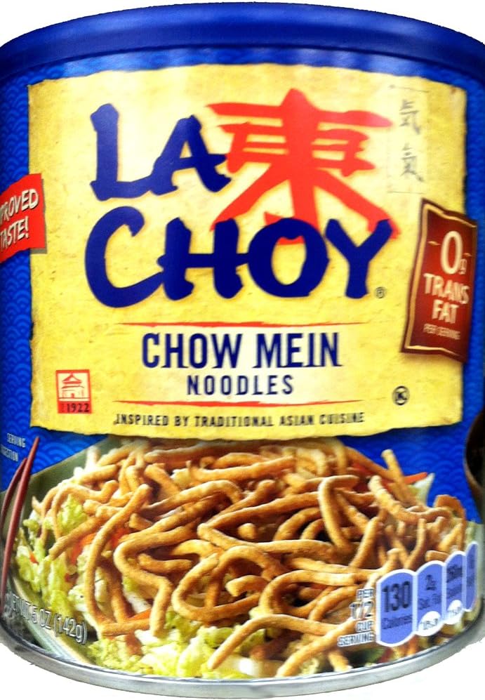 La Choy CHOW MEIN NOODLES Asian Cuisine 5oz (2 pack)