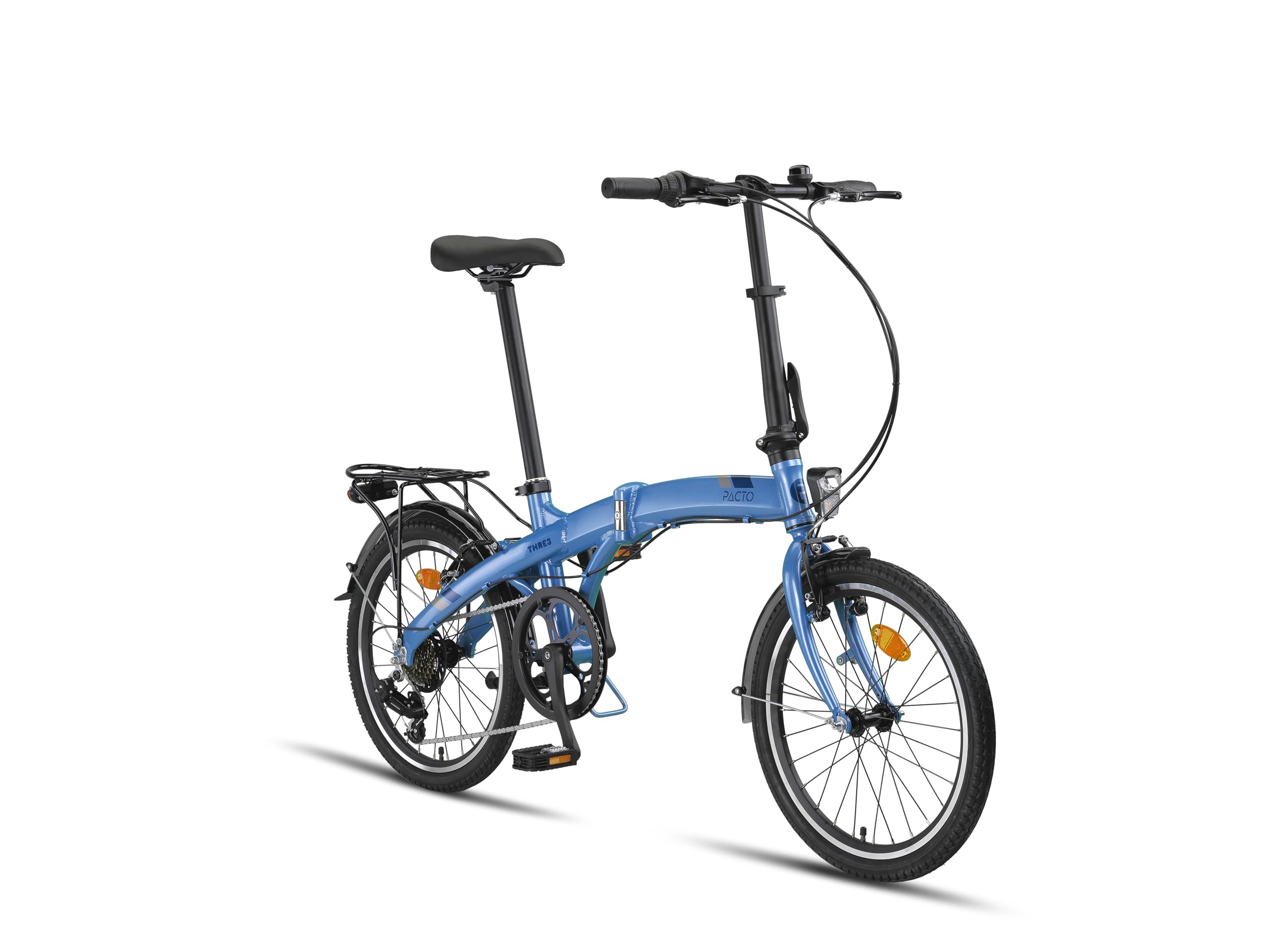 Vélo Pliable PACTO ELEVEN 27 Cm – Cadre Acier, 3 Vitesses Shimano Nexus, Se Plie En 10 Secondes, Couleur Menthe