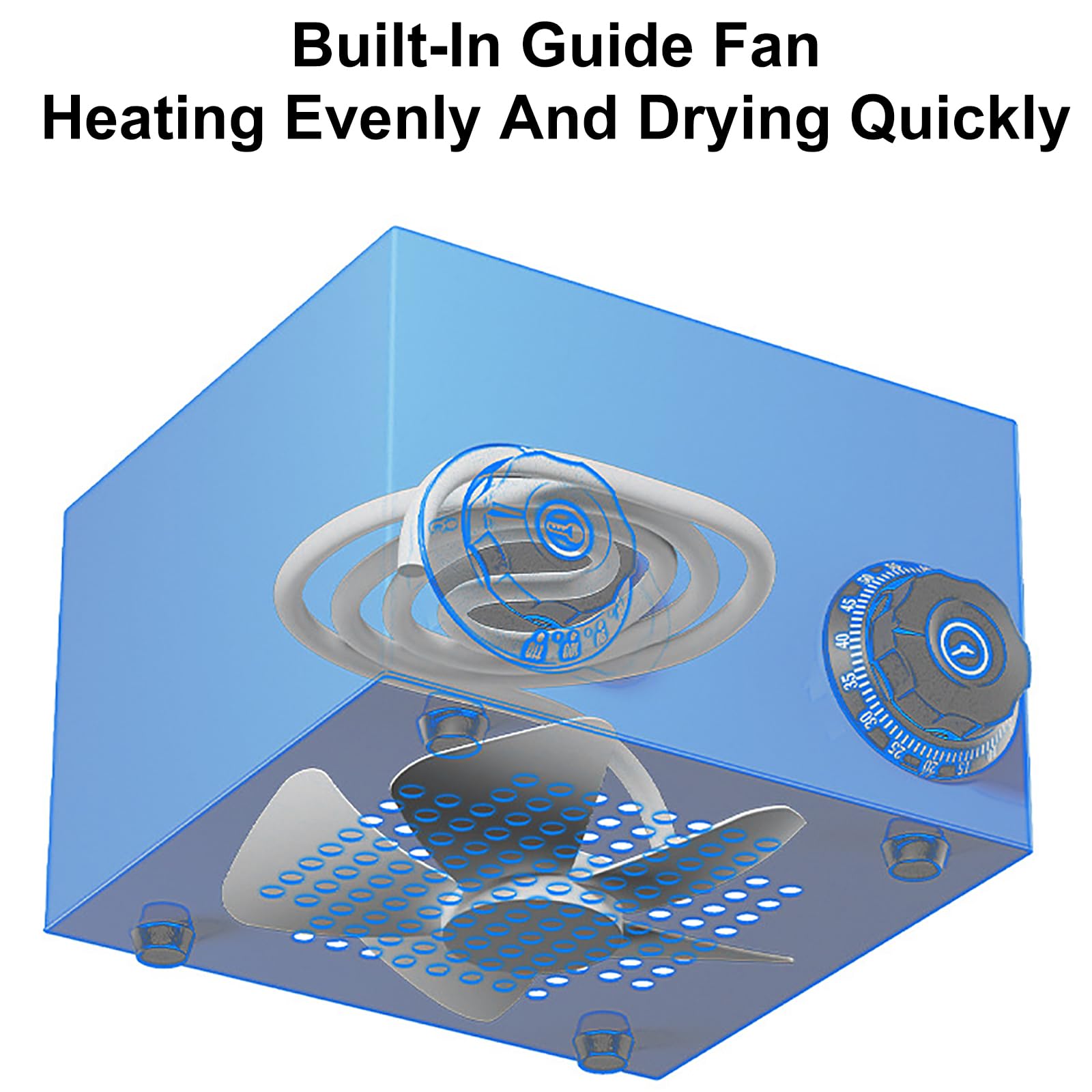 Asciugatrice Per Orologi Qianly, Strumento Di Riparazione Per Orologi Ad Aria Calda Con Funzione Timer, Regolazione Della Temperatura Da 30 A 110 °c E Timer Da 0 A 60 Minuti, Kit Di Riparazione