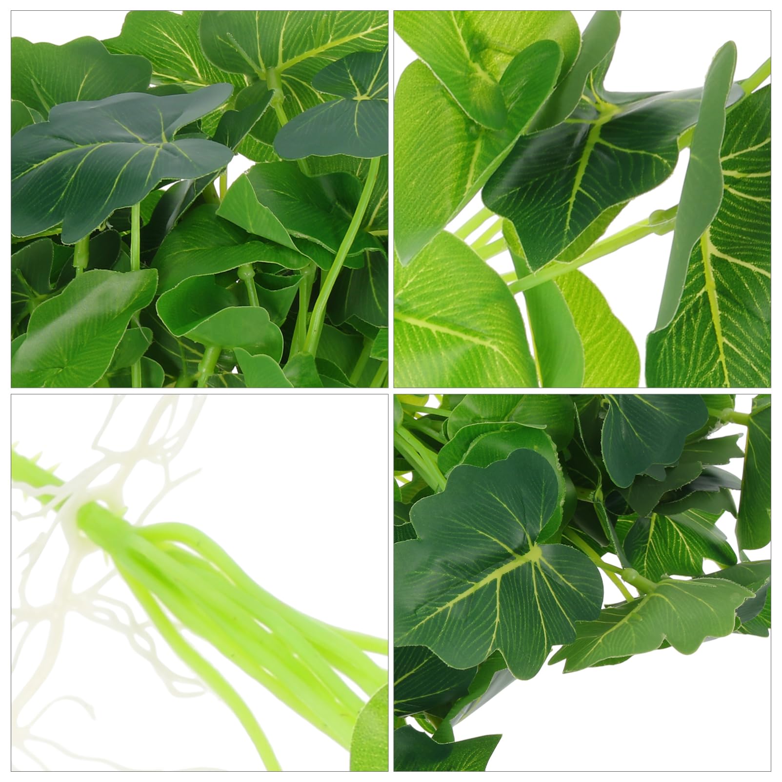 ABOOFAN 25 Pz Piante D'imitazione Decorazione Vegetale Finta Modello Di Pianta Acquatica Fornitura Acquario Mini Piante Artificiali Prato Verde Tavolo Da Pranzo Fiori Artificiali Plastica