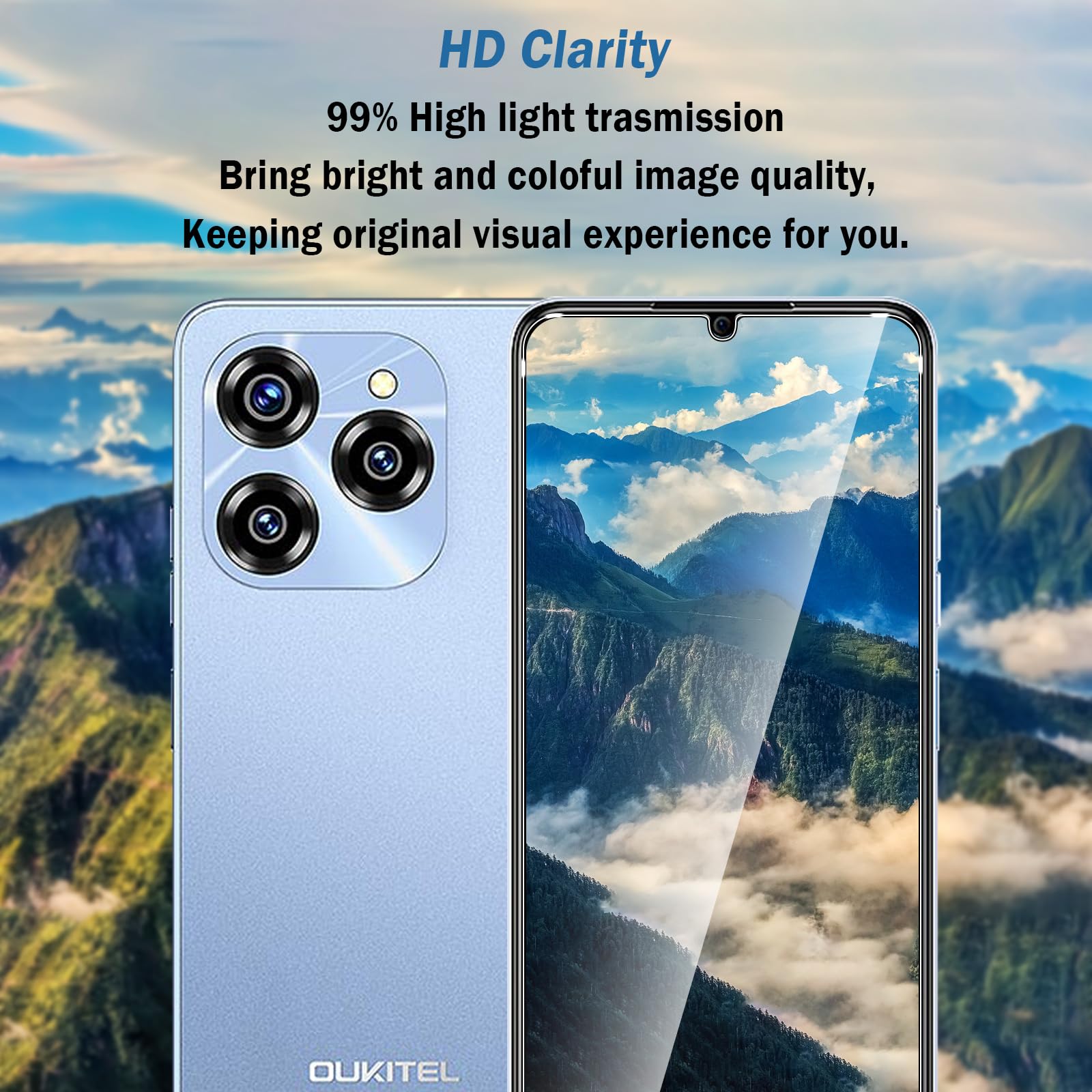 Film De Protection - Oukitel - C2 - Verre Trempé - Dureté 9H