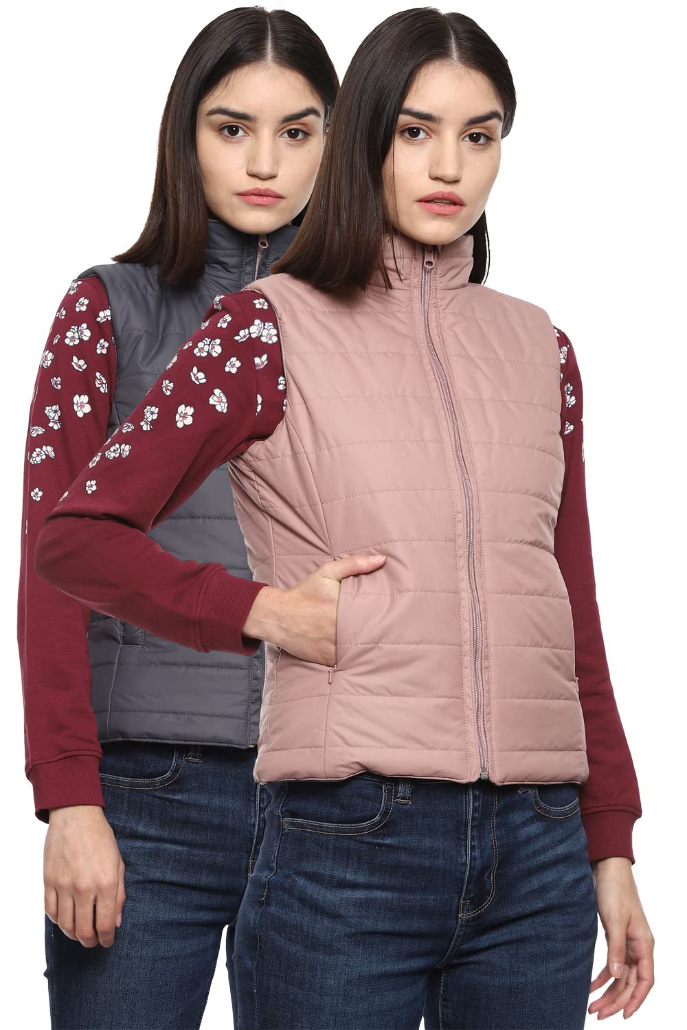van heusen womens Sleeveless Reversible Puffer Standard Length Jacket-picture-22