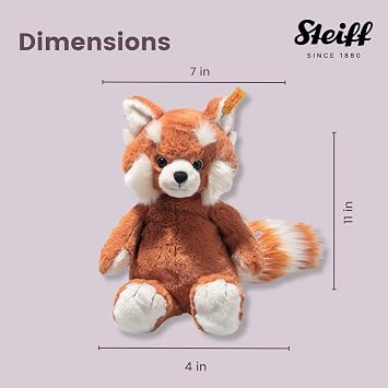 Soft Cuddly Friends Benji Red Panda, 11 Plush Toy