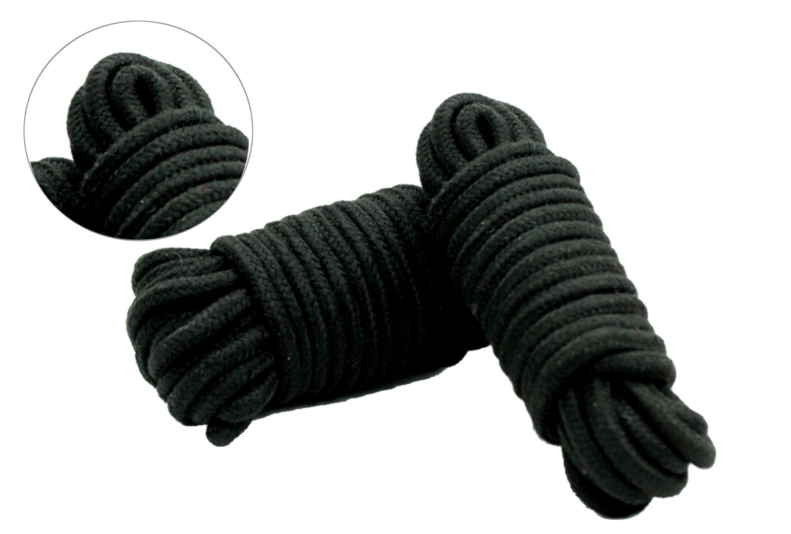 4 x 10 m Bondage Corde Bondage Ensemble Retenue Corde Souple Menottes SM Coton Corde Contraintes pour Femme Bondage Ensemble Sex Toys