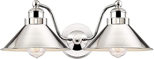 Vista 13 de Kira Home Welton - Candelabro de pared, RV-WB4833-BN cepillado níquel