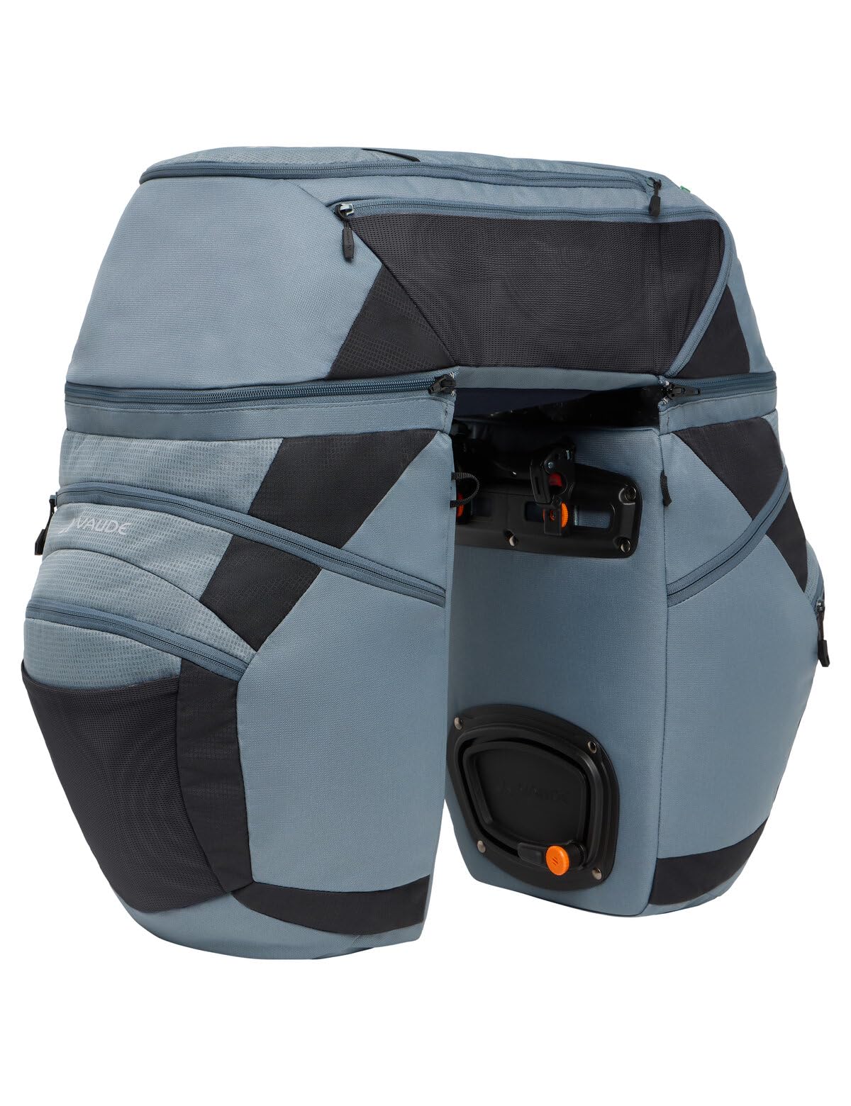 VAUDE Fahrradtasche für Gepäckträger Karakorum Pro 68L, Heron – Ansicht 2