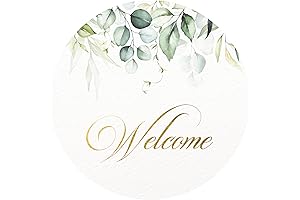Golden Elegance: Welcome Stickers for Unforgettable Occasions