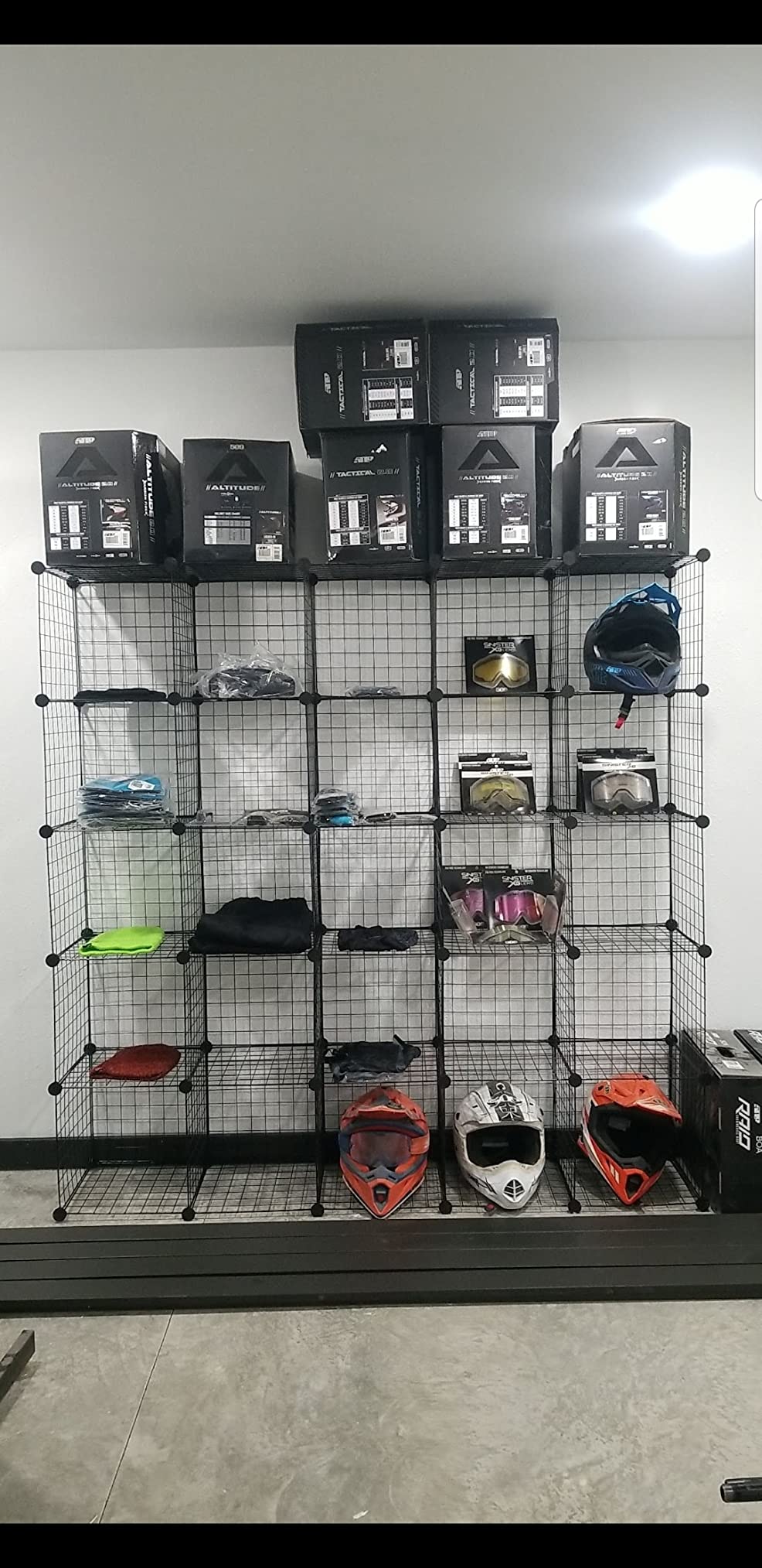 13/mo Finance YOZO Wire Cube Storage Metal Closet Wardrobe Room