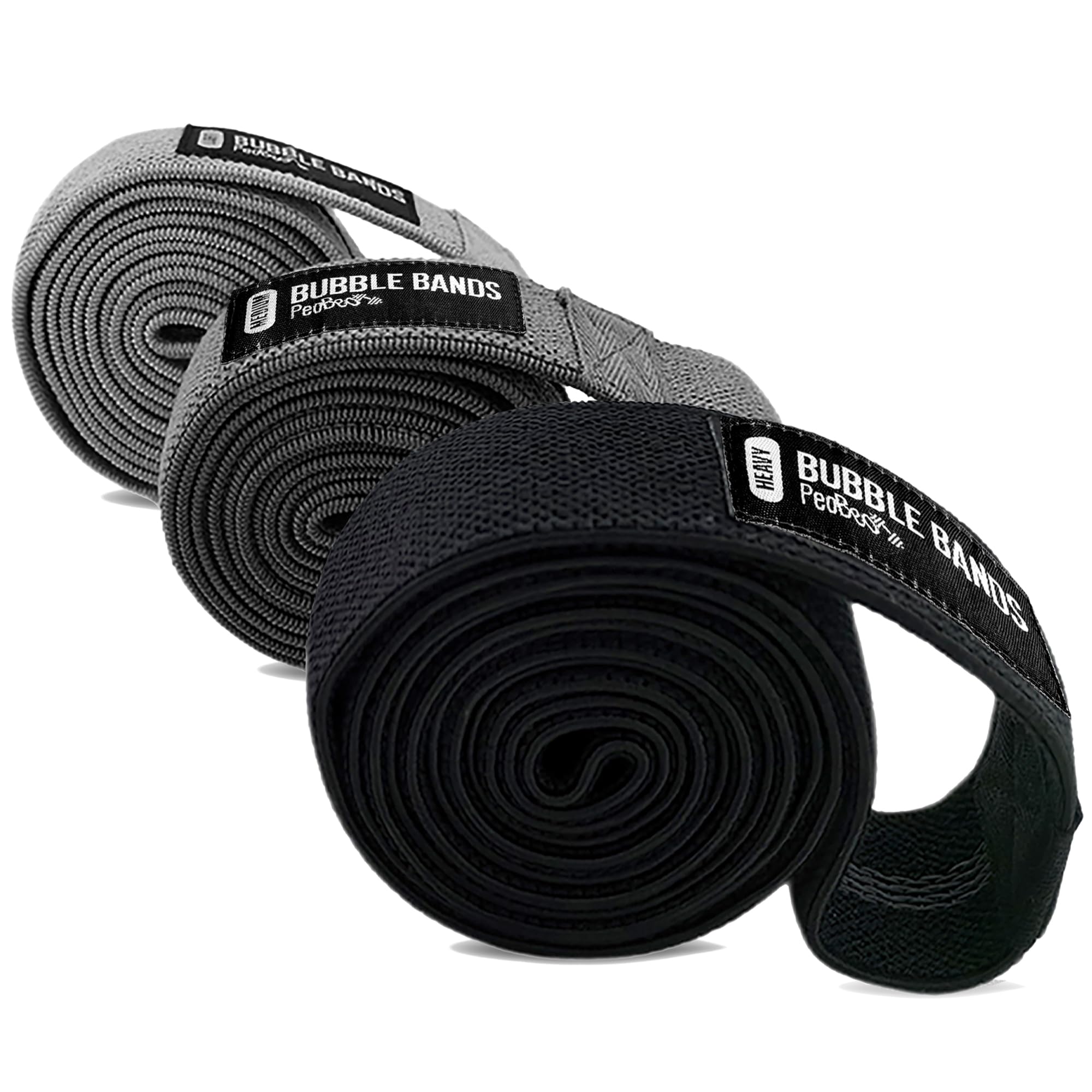 Long Resistance Fabric Bands 3 Pack Set with Door Anchor, Pull-up Assistance Bands for Working Out, Fitness, Training, Physical Therapy, Muscle Training, Shape Body, Pickleball Warm up for Men Women