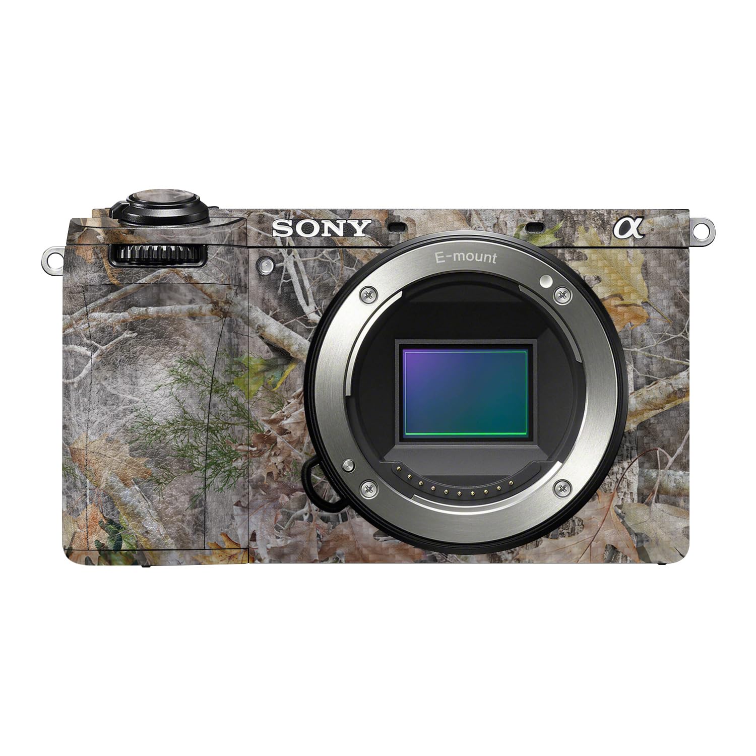 Carbon Fiber Camera Skin Compatible with Sony A6700 Mirrorless Camera (2023) - Kanati - Premium 3M Vinyl Protective Wrap Decal Cover - Easy to Apply | Crafted in the USA by MightySkins