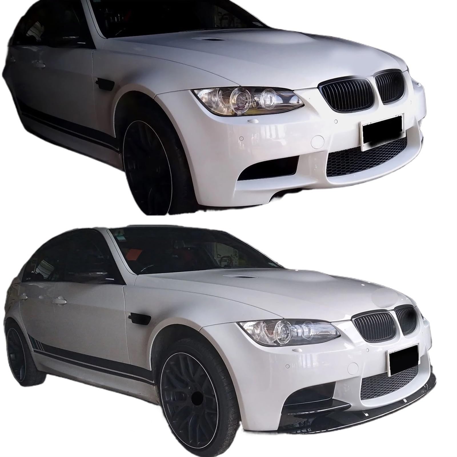 MCSTYEWR Przedni Zderzak Spoiler Kompatybilny z BMW E90 E92 E93 M3 2007-2013