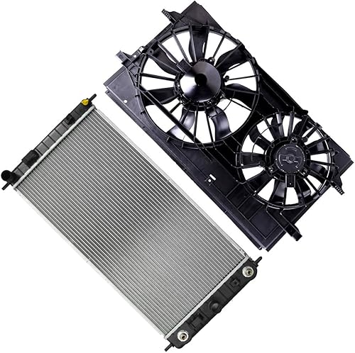 Miniatura 9 de SCITOO 620-610 Cooling Fan*1 + 2864 Radiator*1 Fit 2008 for Chevrolet for Malibu 2.2L 2006-2010 for Pontiac for G6 2.4L