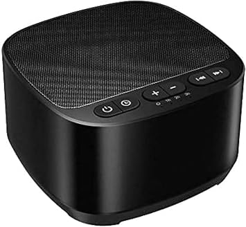 Magicteam Sleep Sound White Noise Machine with 40 Natural Soothing Sounds and Memory Function 32 Levels of Volume Sleep Timer Sound Therapy for Baby Kids Adults