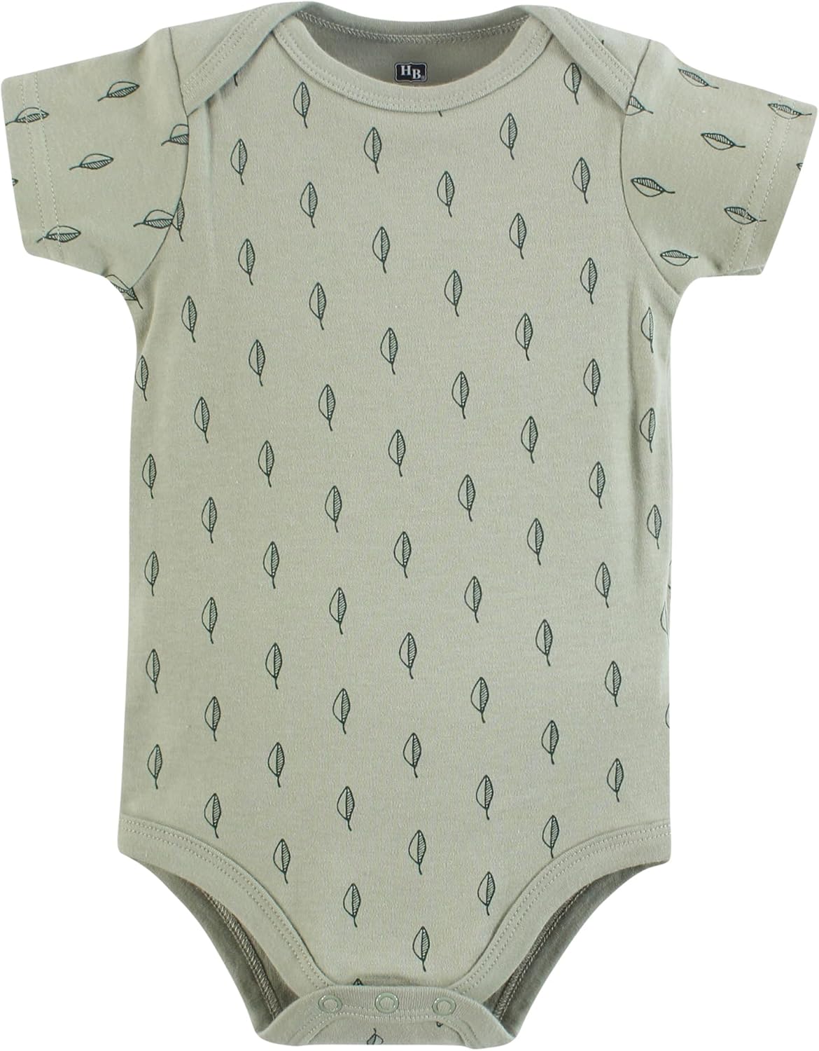 Hudson Baby Infant Boy Cotton Bodysuits 3-Pack, Jungle, Newborn - Image 4
