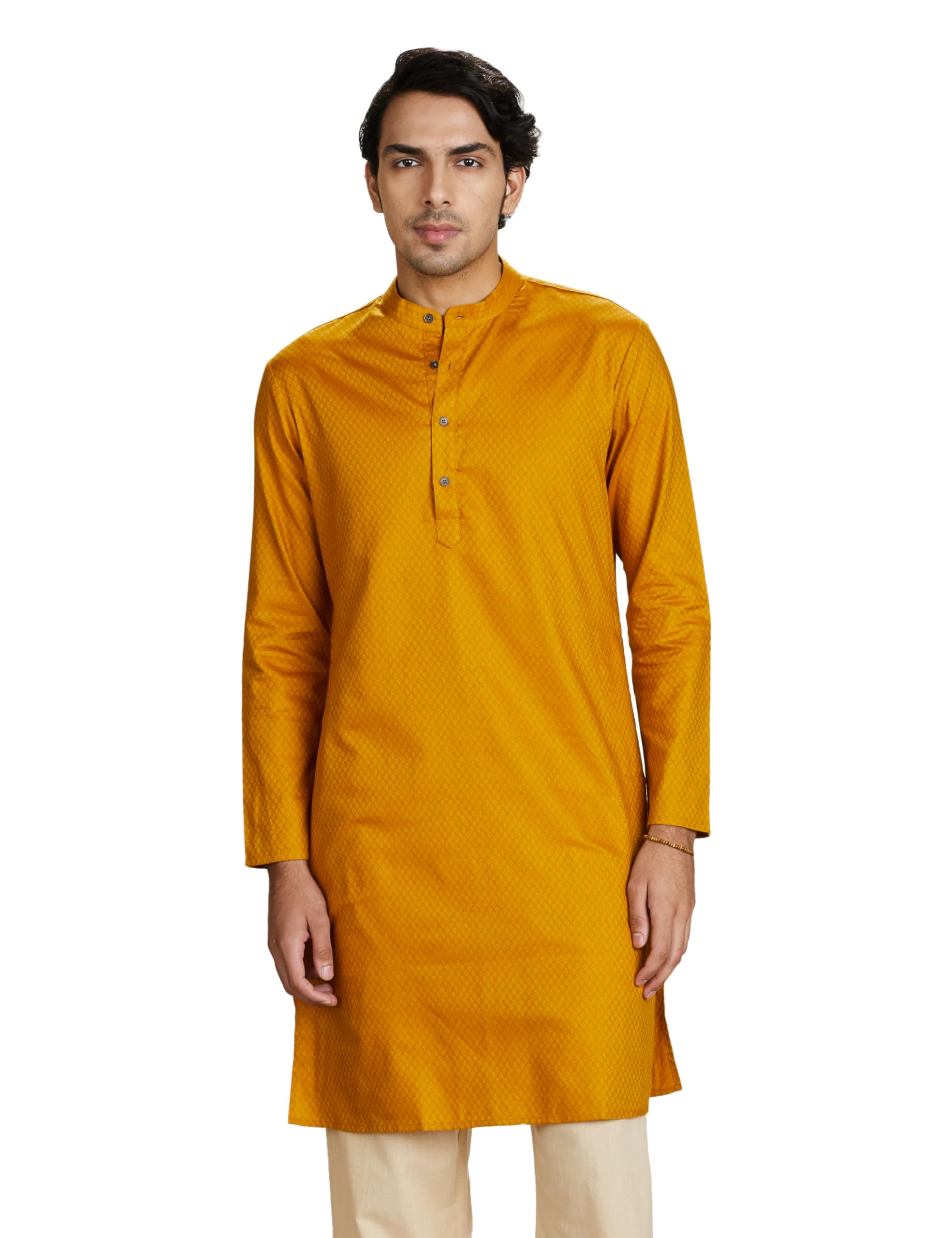 amazon brand - symbol Men's Cotton Regular Fit Casual Kurta-picture-31