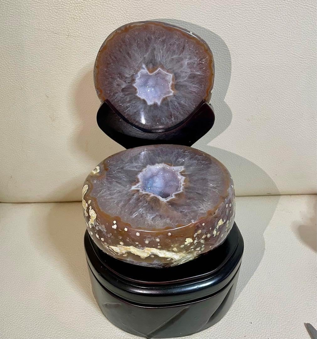 トレジャー瑪瑙 ドゥルージーアゲート 聚宝盆 シュガー 恋愛運 約2.5キロ