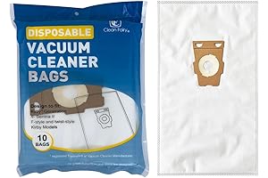 CF Clean Fairy 10 Pack Kirby Vacuum Bags