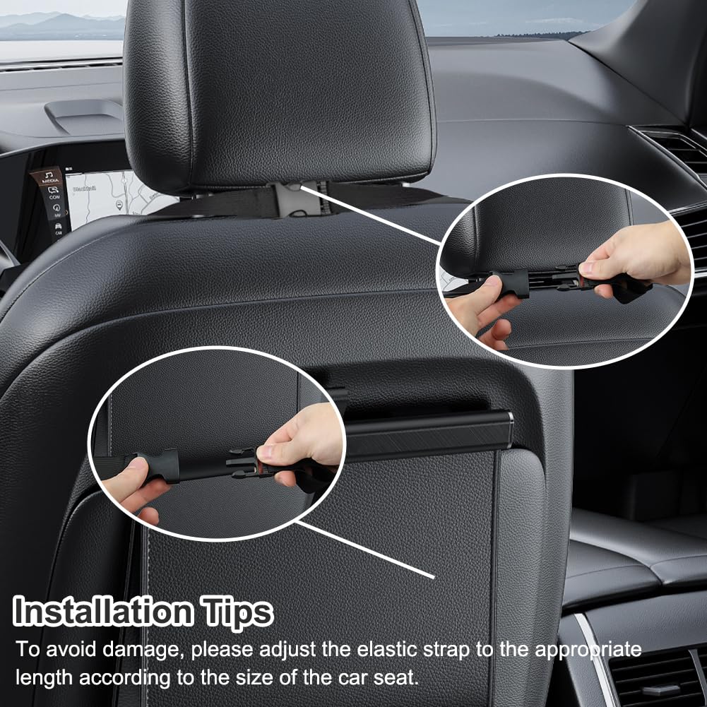 Ainiv Cuscino Lombare per Auto Sedia, Cuscino Lombare Auto Seduta Guidatore, Cuscino di Supporto Lombare, Cuscino di Supporto Posteriore, Supporto Lombare per Sedile Ergonomico Cuscino Schienale
