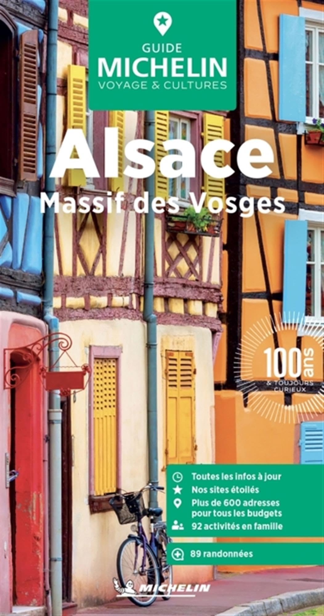 Alsace: Massif des Vosges, escapade en Allemagne et à Bâle (Le Guide Vert)