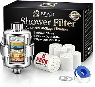 BTHF-06 Shower Filter, Chrome