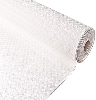 emmevi Proteggi Tavolo Mollettone Bianco sotto Tovaglia Morbido Antiscivolo Antimacchia Antiurto Varie Misure 100% Made in Italy MOD.BULLGOMME 140X280 Bianco