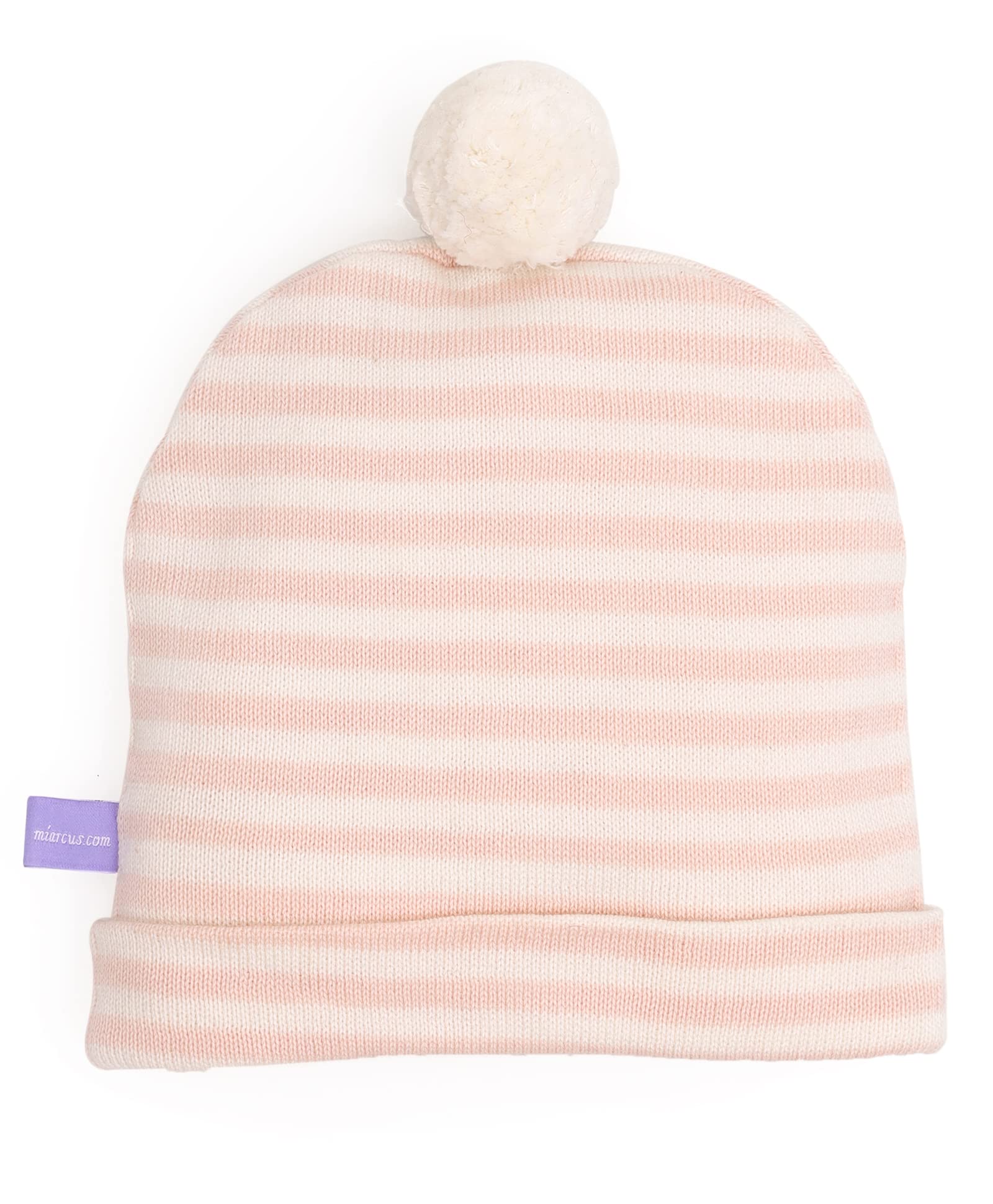 Mi Arcus Baby Little Sister Knitted Cap for Winter - Fun Days (New Born) Pink 2