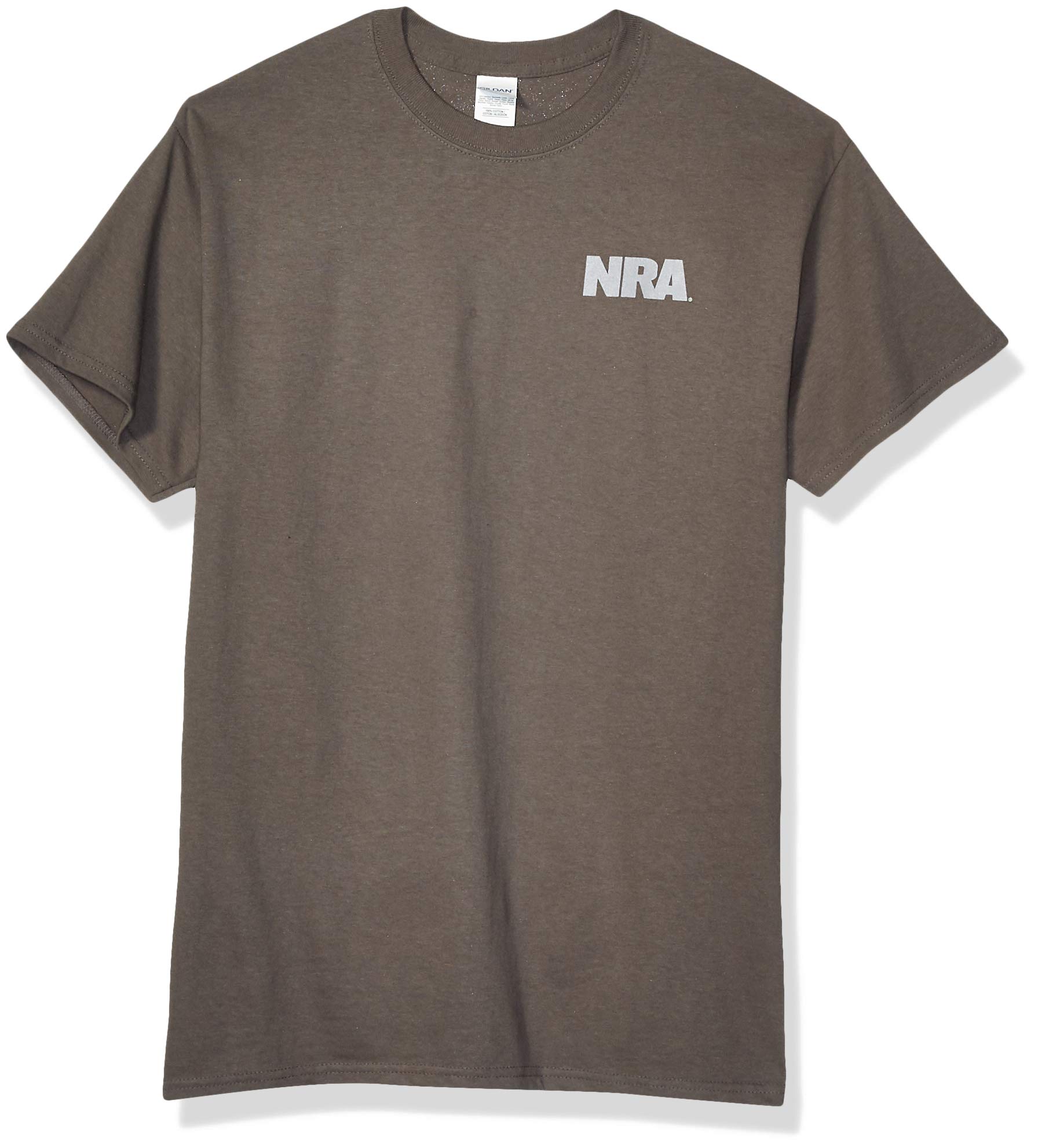Buck WearMen' Nra - we the people cotton t-shirt, charcoal