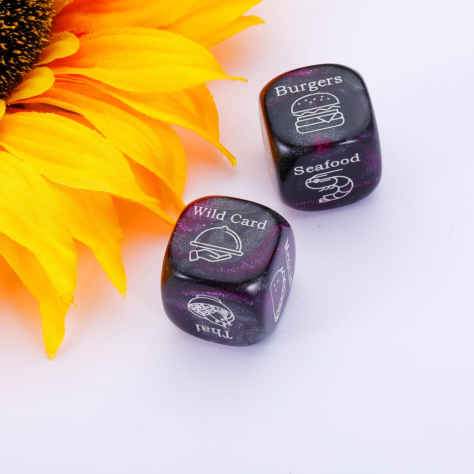 Boyfriend 5 Senses Gifts Valentines Gifts for Him Her Food Dice Funny Date Night Gifts for Adults Gag Gifts Funny Adult Anniversary Valentines Gifts for Women Men Boyfriend Him