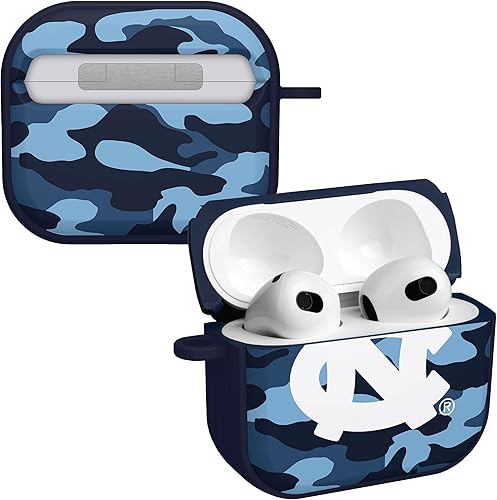 AFFINITY BANDS North Carolina Tar Heels Camo HDX - Funda compatible con Apple AirPods Generación 3