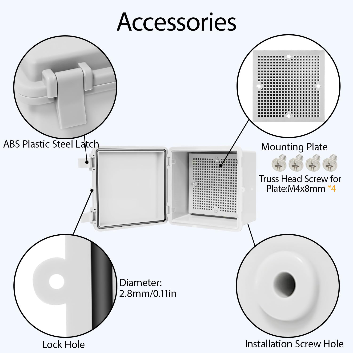 Waterproof Junction Box - IP65 Electrical Enclosure -5 Waterproof Junction Box - IP65 Electrical Enclosure -5