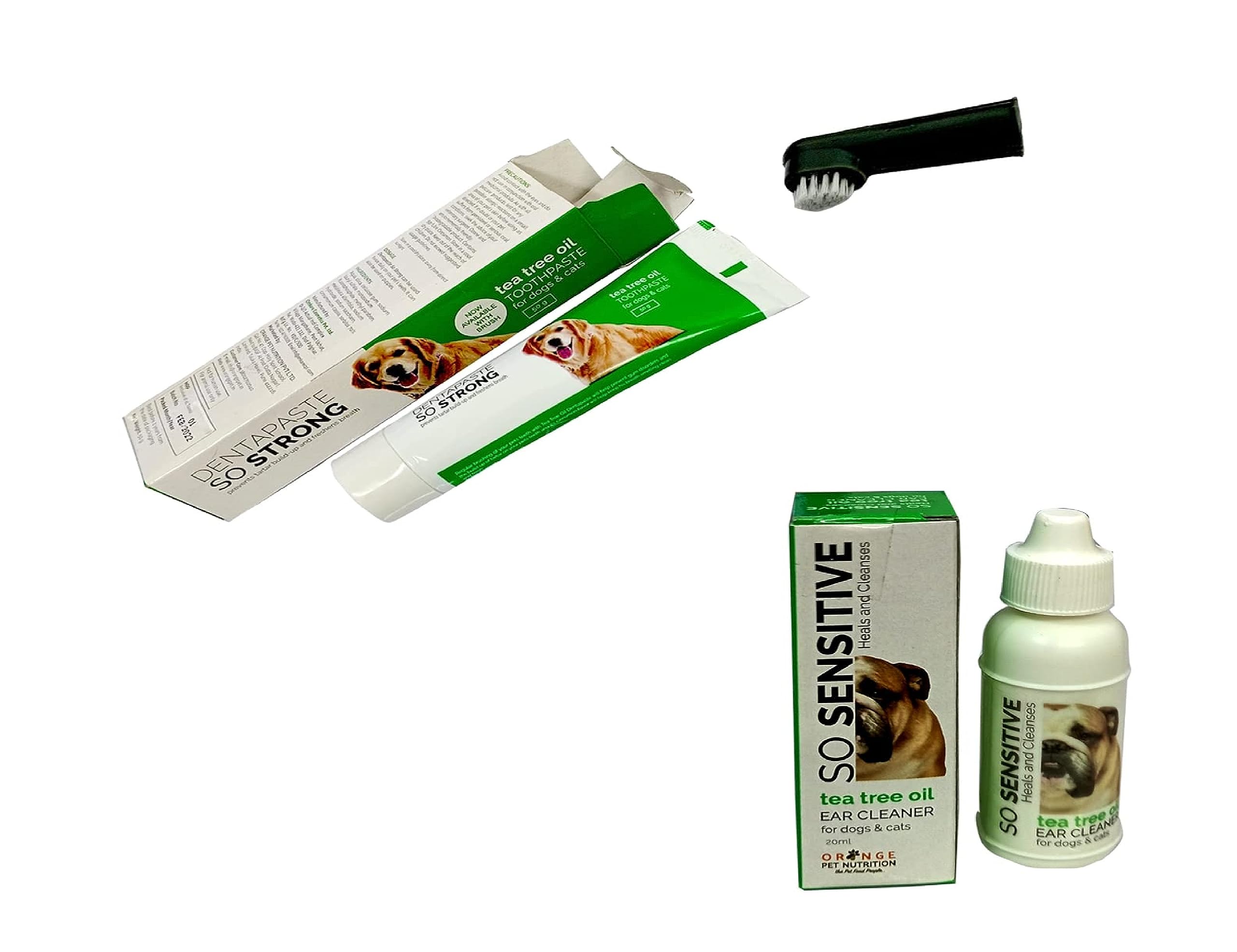 ROTZ Dentapaste Strong Tea Tree Oil Toothpaste 50g and So Sensitive tea tree oil Ear Cleanner 20ml for Dogs and Cats (B0CGLTM3LY) Amazon Price History, Amazon Price Tracker