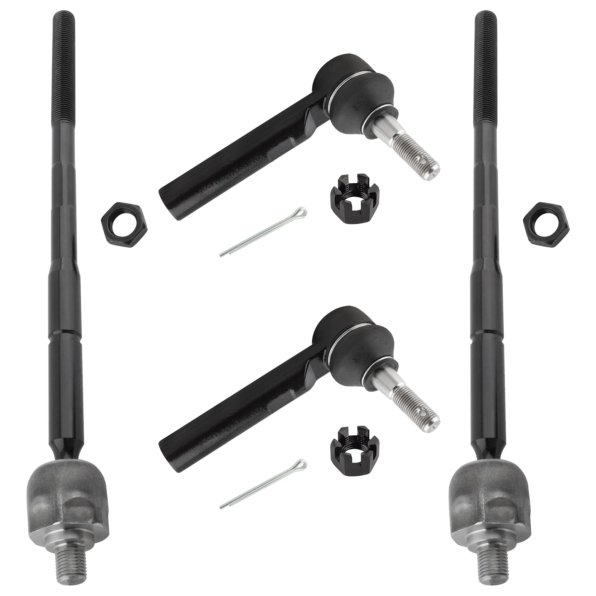 2PCS ES800408 Front Outer Tie Rod Links For Chrysler Sebring 2007 2008