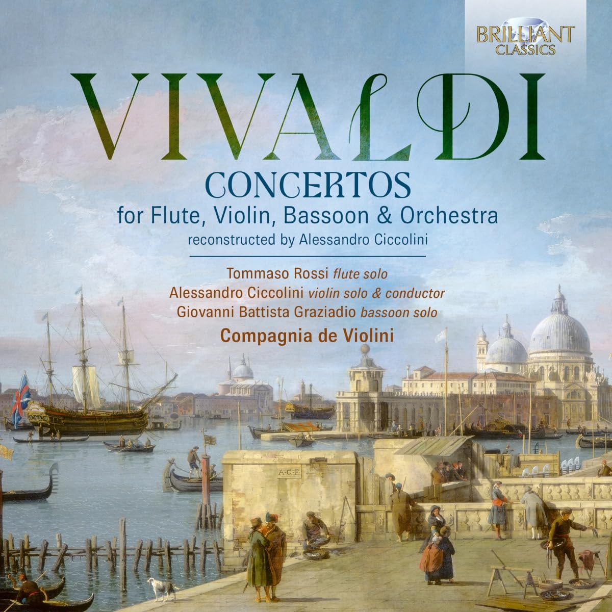 Vivaldi Concertos for Flute, Violin, Bassoon & Orchestra