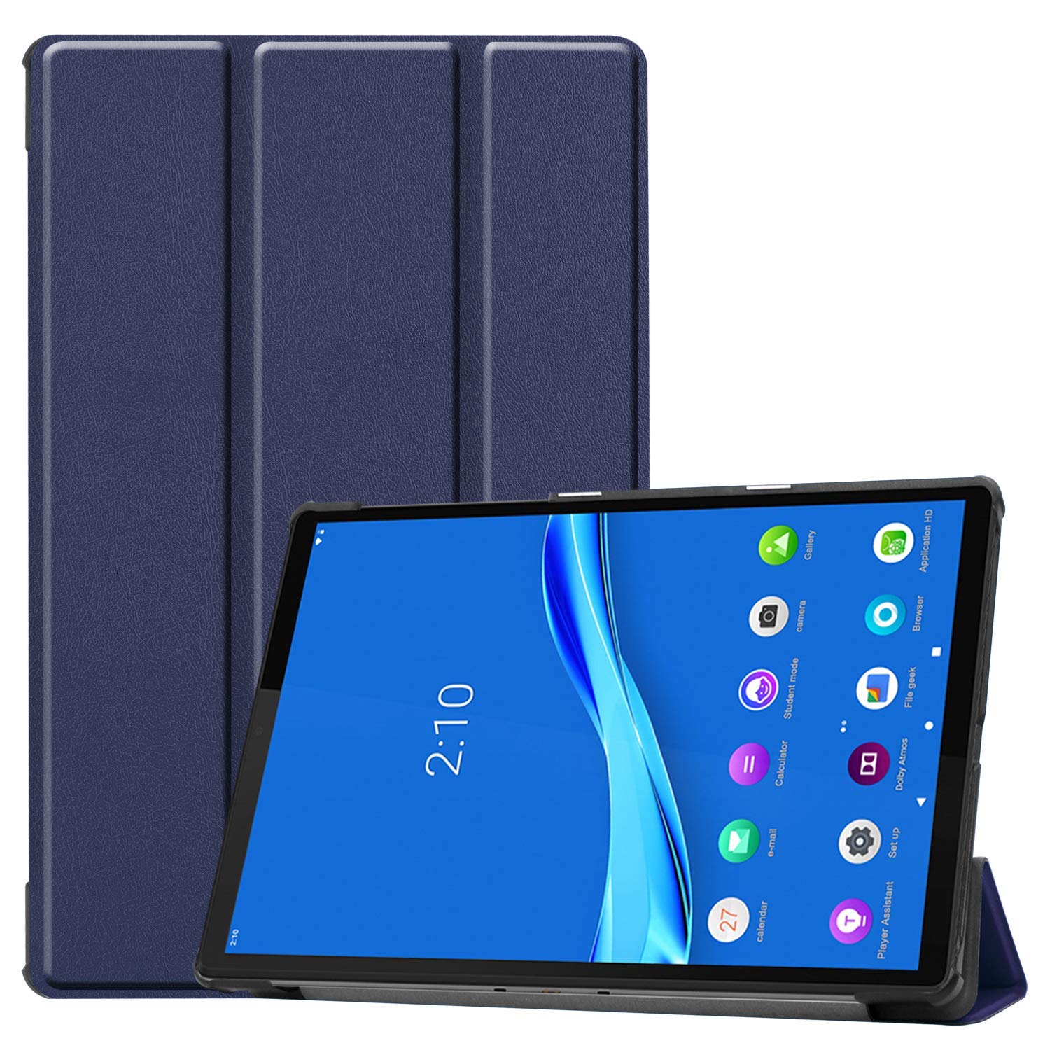See full amazon price history chart for Robustrion Smart Trifold Hard Back Flip Stand Case Cover for Lenovo Tab M10 HD TB-X505F TB-X505L TB-X505X Byjus Tab - Navy Blue Robustrion Smart Trifold Hard Back Flip Stand Case Cover for Lenovo Tab M10 HD TB-X505F TB-X505L TB-X505X Byjus Tab - Navy Blue (B089SNLTYJ) Amazon Price History, Amazon Price Tracker