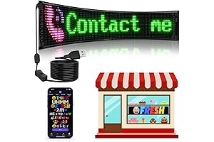 23''x5'' Flexible Digital Scrolling LED Sign